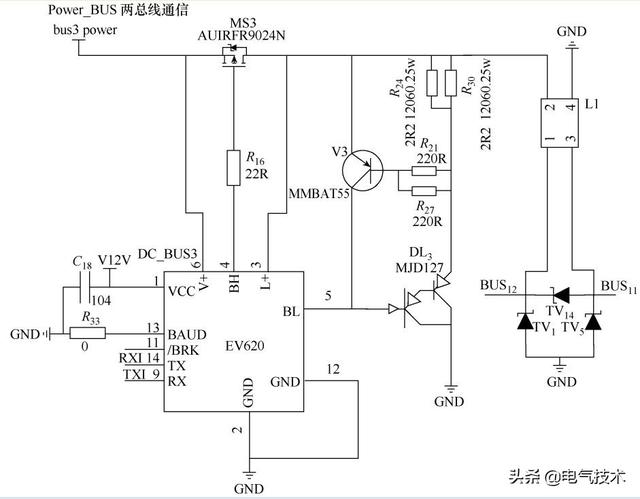 創新的消防電源監控系統，應用二總線技術，成本低，安全可靠