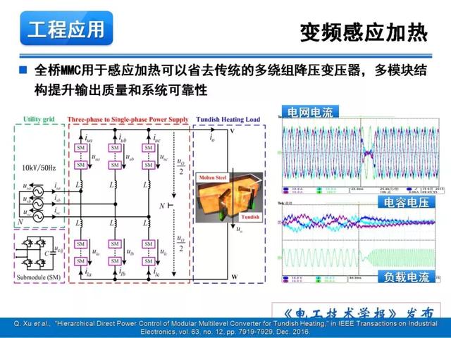 青年學者報告｜湖南大學徐千鳴：模塊化多電平交交變換器及其應(yīng)用