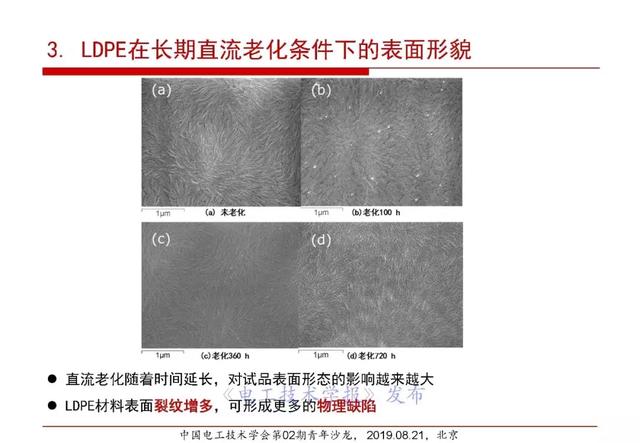 報告｜清華大學張靈：直流電纜絕緣材料電場老化及空間電荷抑制