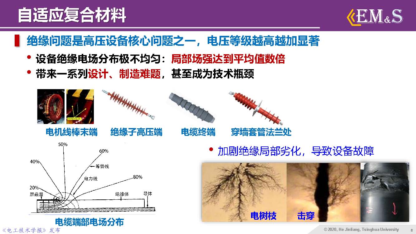 清華大學何金良教授：智能絕緣材料