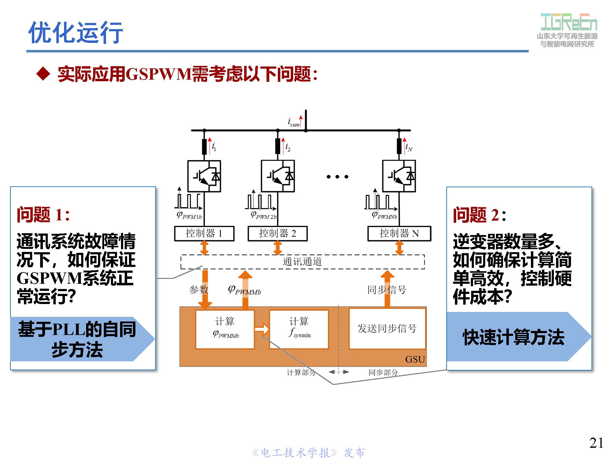 山東大學高峰教授：分布式并網(wǎng)變換器的脈寬調(diào)制協(xié)調(diào)控制